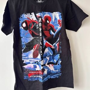 Marvel Spider-Man Black and Blue Kids Tee